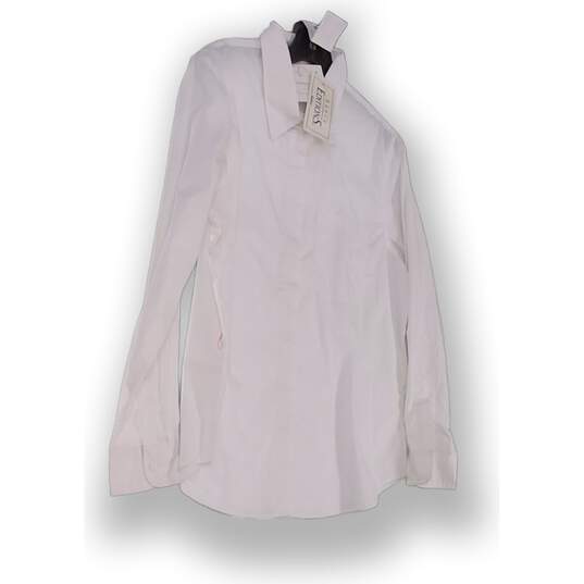 Basic Editions Casual Button Up Shirt Women's Size L image number 2
