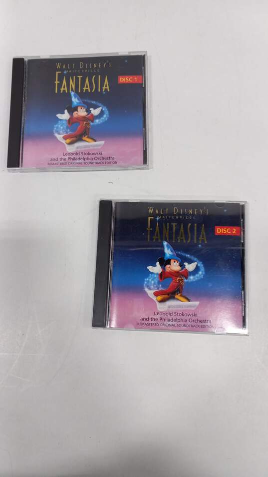 Disney Fantasia VHS & Soundtrack Bundle image number 3