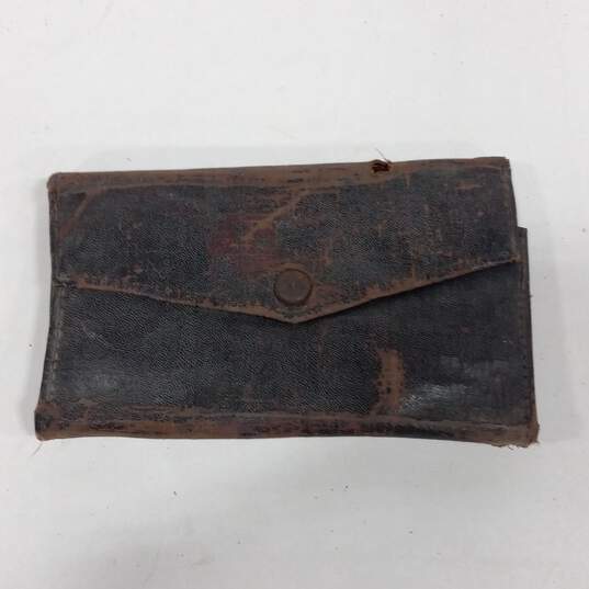 Vintage National Sharpener Brand Razor Kit w/ Leather Case image number 10