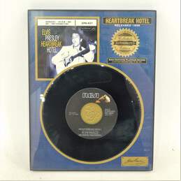 Elvis Presley Collectors Edition Platinum Records Heartbreak Hotel + Hound Dog alternative image