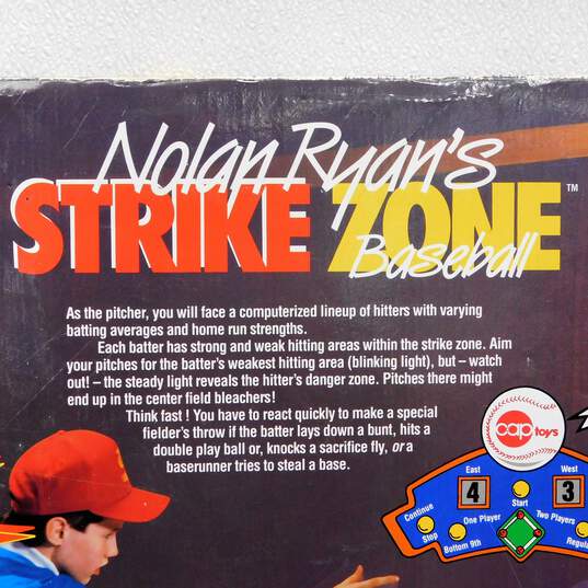 Vintage Sealed Nolan Ryan's Strike Zone Baseball Electro Arcade Game image number 7