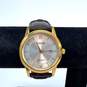 Designer Citizen Eco Drive Brown Leather Strap Analog Dial Quartz Wristwatch image number 1