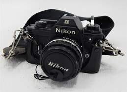 Nikon Em SLR 35mm Film Camera with 50mm Lens & Case