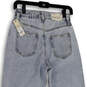 NWT Womens Blue Light Wash 5 Pocket Design Skinny Leg Jeans Size 25 image number 4