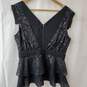 BCBgenerations Black Sleeveless Top Women's 10 NWT image number 2