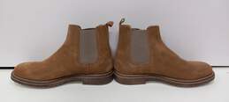 Crown Vintage Men's Brown Leather Boots Size 9.5 alternative image