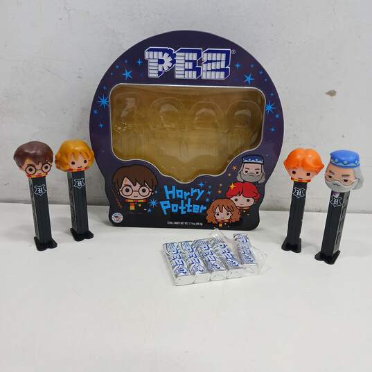 Pez Harry Potter Dispensers Set in Tin Box image number 5