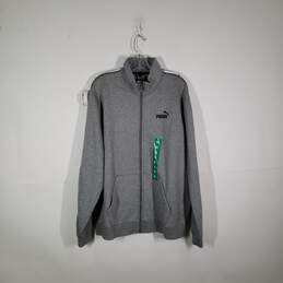 NWT Mens Kangaroo Pocket Long Sleeve Full-Zip Jacket Size XL