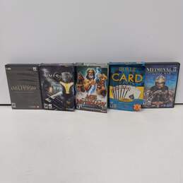 Bundle of Assorted 5 PC Games