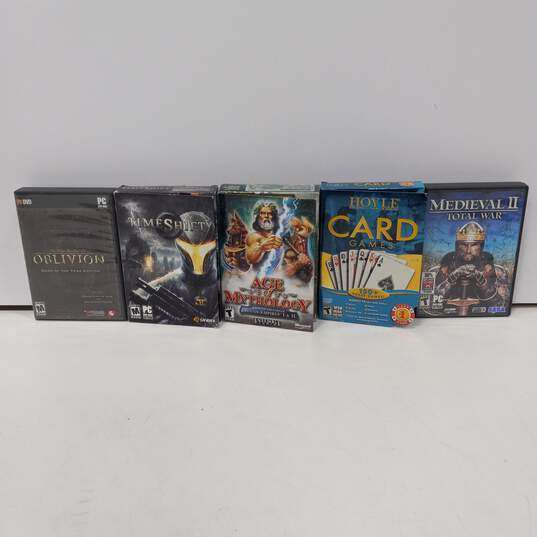 Bundle of Assorted 5 PC Games image number 1