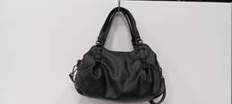 Simply Vera Wang Women's Black Leather SHoulder Handbag alternative image