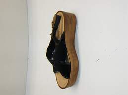 Sophia Milano Women's Black Platform Sandals Size 5.5 alternative image