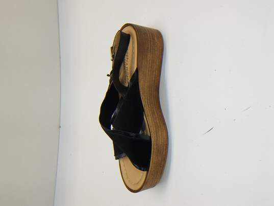 Sophia Milano Women's Black Platform Sandals Size 5.5 image number 2