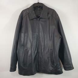 St. John's Bay Men Leather Jacket XL