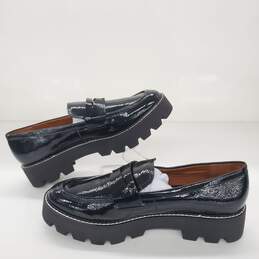 Franco Sarto Women's Balin Black Patent Loafer Size 9M