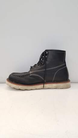 ACDSAF ACD-501 Black Leather EverFit Work Boots Men's Size 12 M alternative image