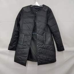 French Connection Puffer Jacket Black Size Medium