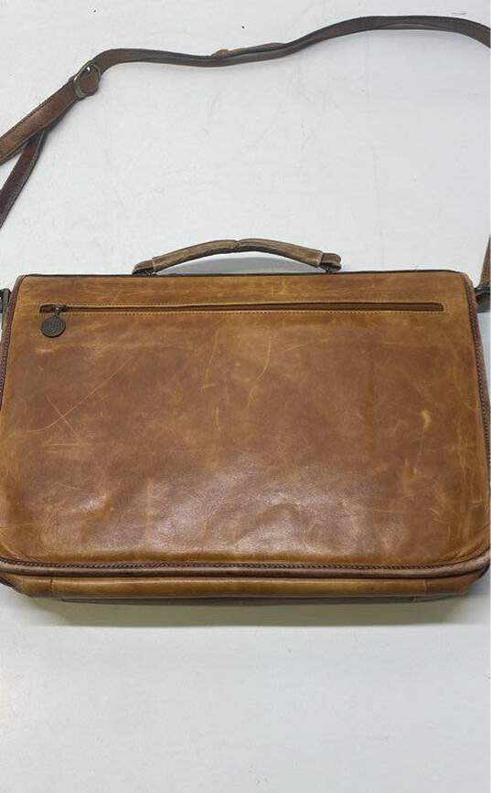 Vintage Landy Western Leather Attache Case image number 2
