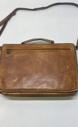Vintage Landy Western Leather Attache Case alternative image