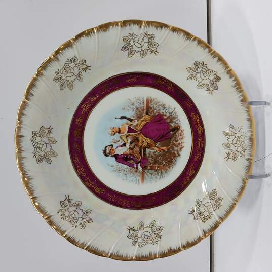 Cosmos USA Import Czech Republic Design Victorian Themed Plate Set image number 2
