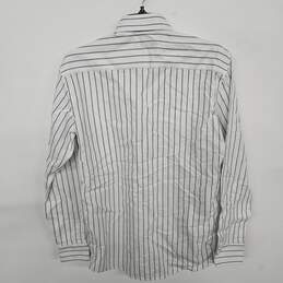 Cilivio White Striped Shirt alternative image