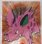 Pokemon Topps Nidorino #33 Sunburst Foil Card NM image number 2