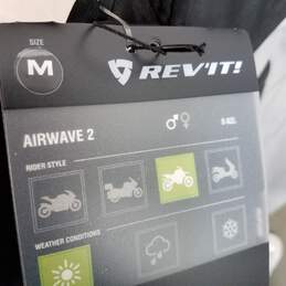 Revit Airwave 2 silver/black men's armored motorcycle jacket M alternative image