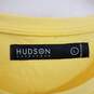Hudson Outerwear yellow DRIPPIN applique letters t shirt size L image number 3