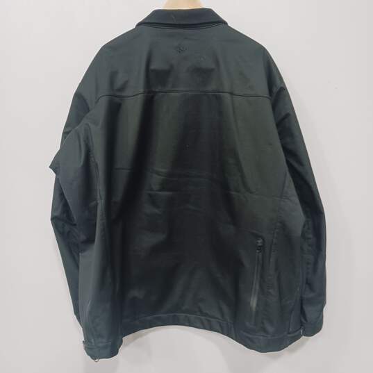 Buy the Tru-Spec Men's Black Softshell Jacket Size 3XL | GoodwillFinds