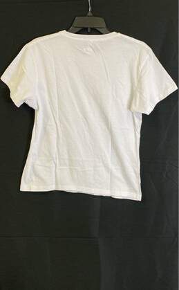 Disney Womens White Cotton Crew Neck Short Sleeve Pullover Graphic T-Shirt Sz L alternative image
