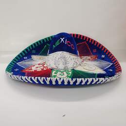Pigalle XXXXXXX Large Blue Mariachi Sombrero Made in Mexico