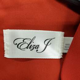 Eliza J Women Red Long Sleeve Dress Sz 6 NWT