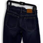 Womens Blue Denim Medium Wash 5 Pocket Design Skinny Leg Jeans Size 6/28 image number 4