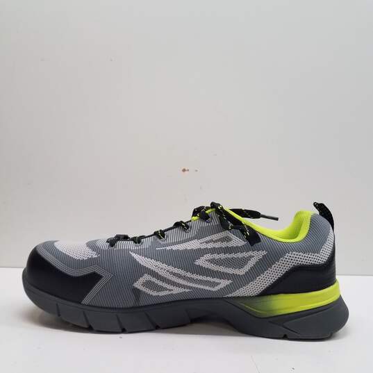 Wolverine Jetstream II Slip Resistant Composite Toe Grey Athletic Shoes Men's Size 13 image number 2