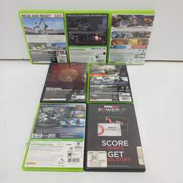 7pc. Assorted XBOX 360 Video Game Lot alternative image