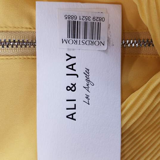 Ali & Jay Women Yellow Dress XL NWT image number 3