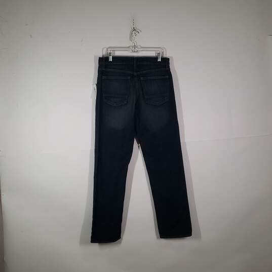 NWT Mens Relaxed Fit 5 Pockets Design Denim Straight Leg Jeans Size 32X34 image number 2