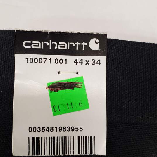 Carhartt Men Black Jeans Sz 44x34 NWT image number 5