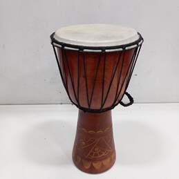 African Safari Wooden Drum