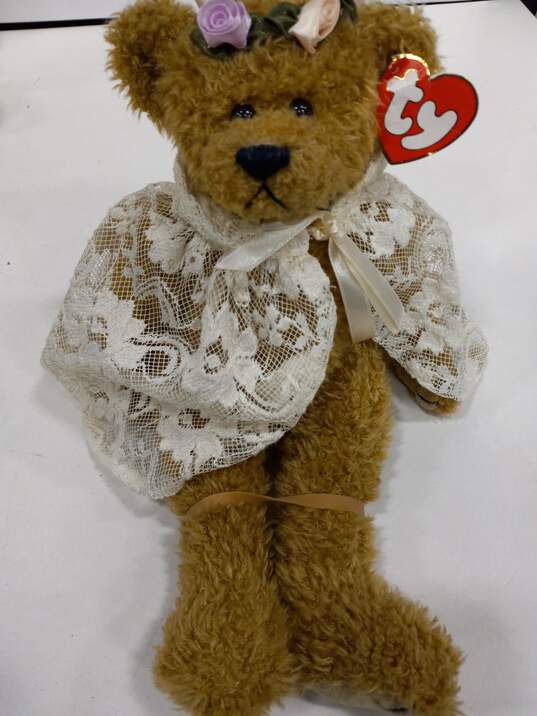 Bundle of 3 Ty Plush Teddy Bears image number 4