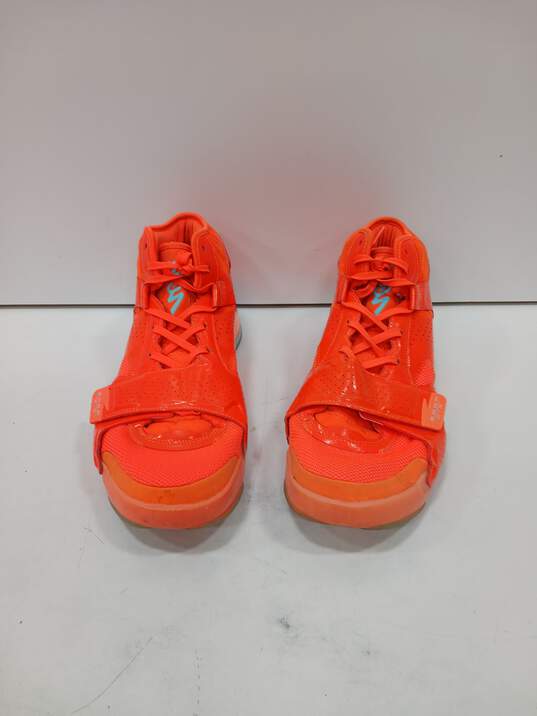 Air Jordan Hyper Crimson Zion 2 Athletic Sneakers Size 15 image number 2