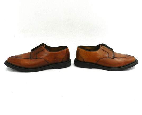 Allen Edmonds Ashton 1628 Brown Leather Split Toe Oxfords Derby Men's Shoe Size 9.5 image number 5
