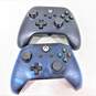 Lot of 2 Microsoft Xbox one controllers image number 1