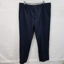 Eddie Bauer Wrinkle Free Classic Straight Khaki Navy Blue Pants Men's Size 38