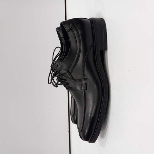 Men's Black 'Merrick 001' Leather Oxford Shoes Size 10.5 D image number 3