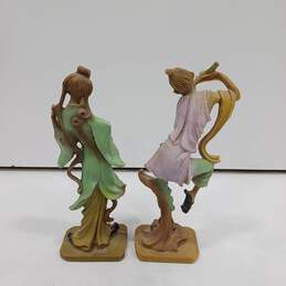 Bundle of 2 Vintage Japanese Resin Figurines alternative image