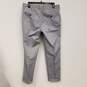 Mens Gray Cotton Blend Flat Front Pockets Straight Leg Chino Size Pants 48 image number 2