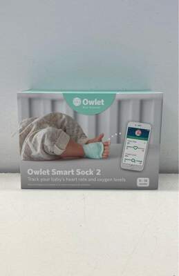 Owlet Smart Sock 2 Baby Monitor Heart Rate & Oxygen Levels For 0-18 Months