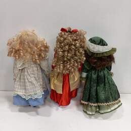 Bundle of 3 Porcelain Dolls alternative image