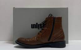 Unlisted Kenneth Cole Blind Sided Boots Cognac 9.5 alternative image